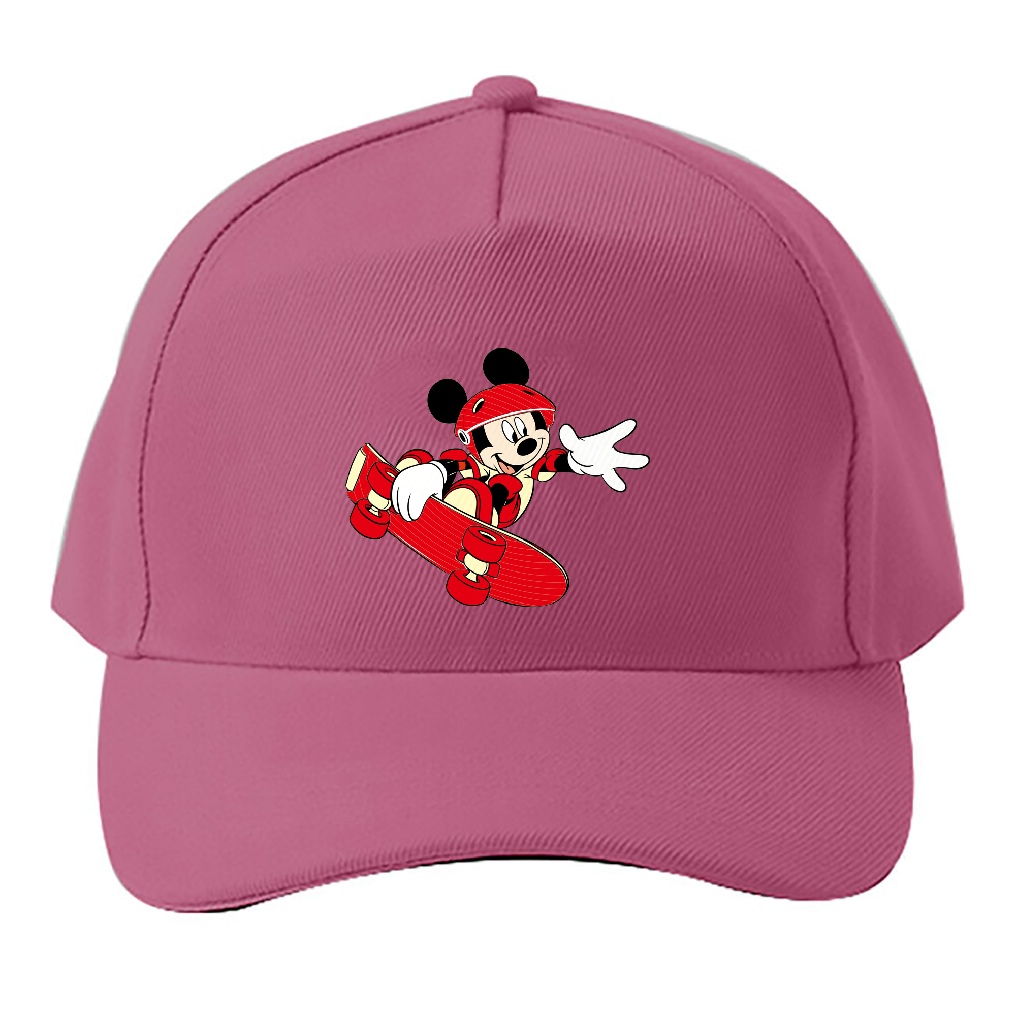 （画像用） ミッキーマウス Mickey Mouse ベースボールキャップ 綿100％ 男女兼用 帽子 スポーツ